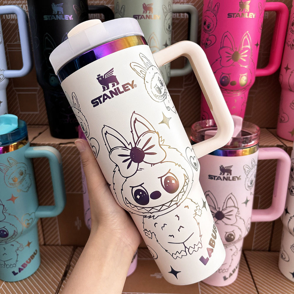 🔥 Labubu Insulated Cute Cup 40 OZ ✈️Free Shipping