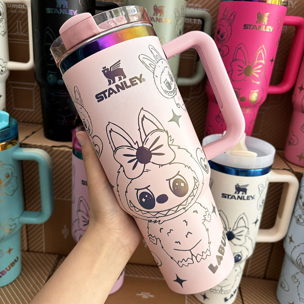 🔥 Labubu Insulated Cute Cup 40 OZ ✈️Free Shipping