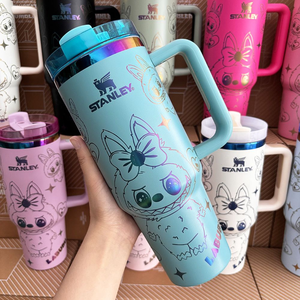🔥 Labubu Insulated Cute Cup 40 OZ ✈️Free Shipping