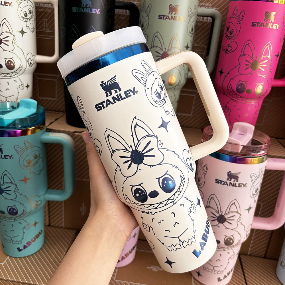 🔥 Labubu Insulated Cute Cup 40 OZ ✈️Free Shipping