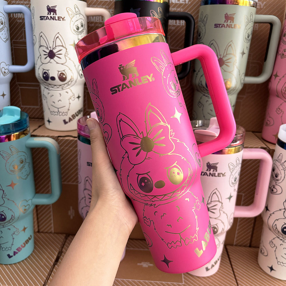 🔥 Labubu Insulated Cute Cup 40 OZ ✈️Free Shipping