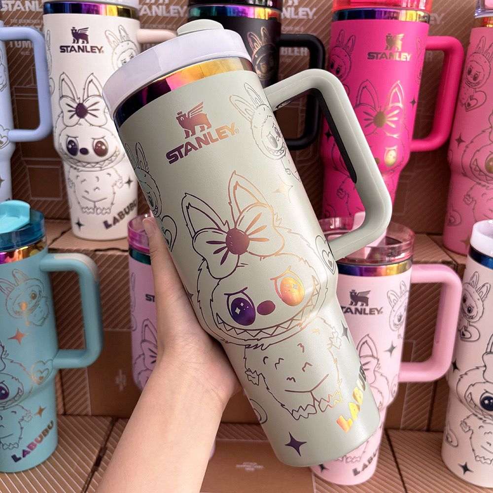 🔥 Labubu Insulated Cute Cup 40 OZ ✈️Free Shipping