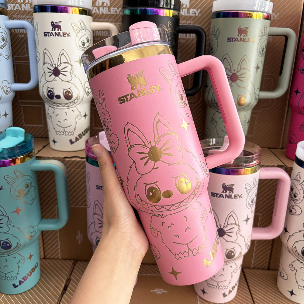 🔥 Labubu Insulated Cute Cup 40 OZ ✈️Free Shipping