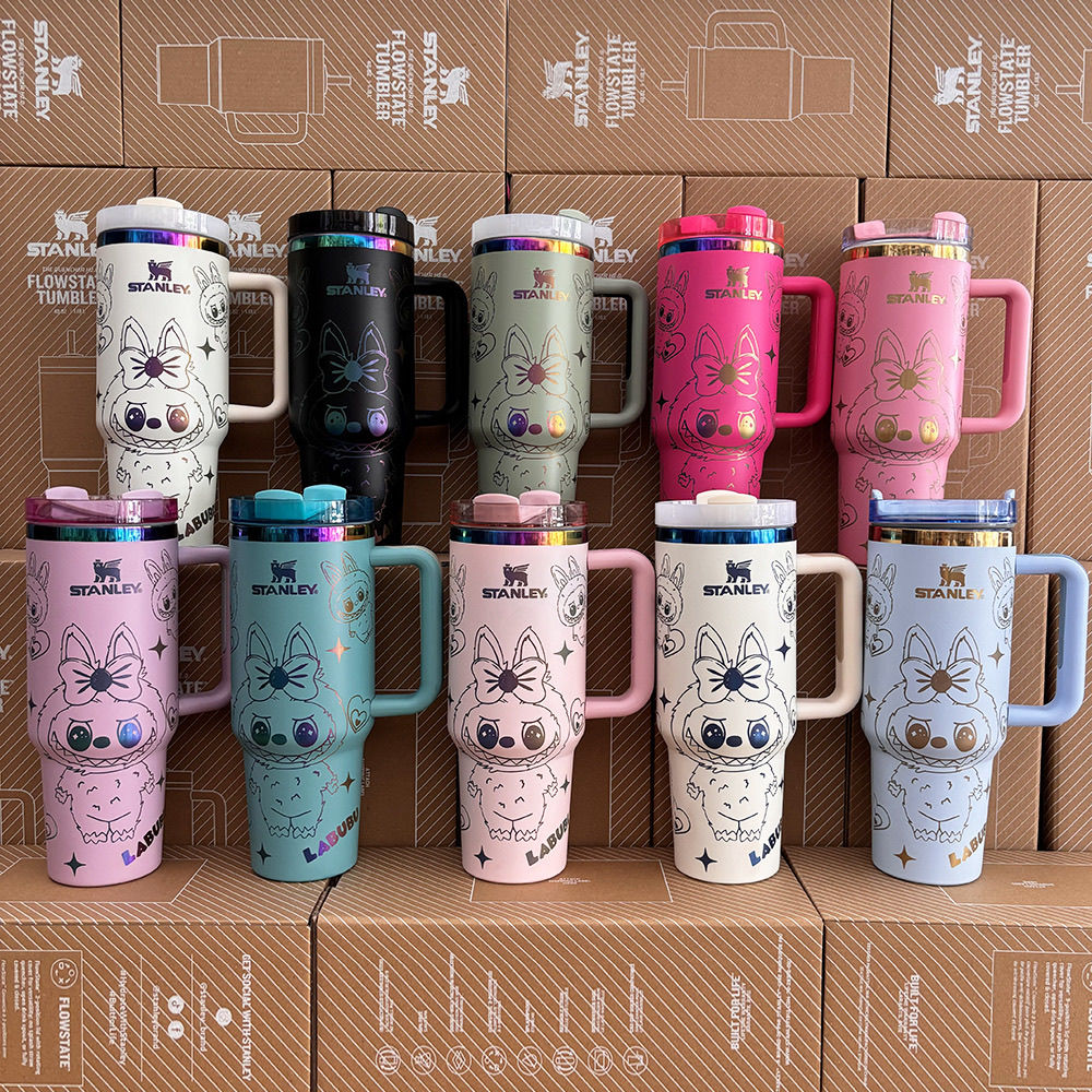 🔥 Labubu Insulated Cute Cup 40 OZ ✈️Free Shipping