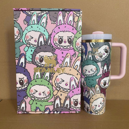 🔥 Labubu Insulated Cup 40 OZ ✈️Free Shipping
