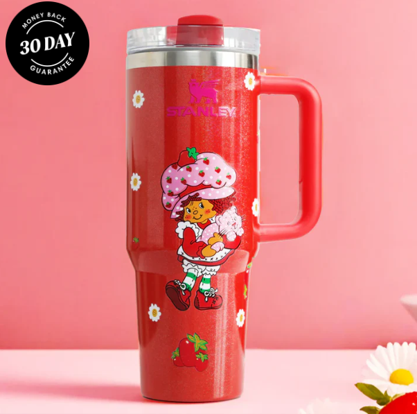 🔥Strawberry Shortcake Limited Edition 40 0z Tumbler