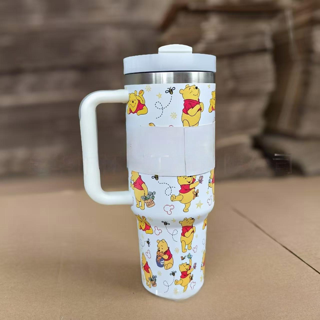 🔥Winnie Pooh Insulated Tumbler Cup 40 OZ