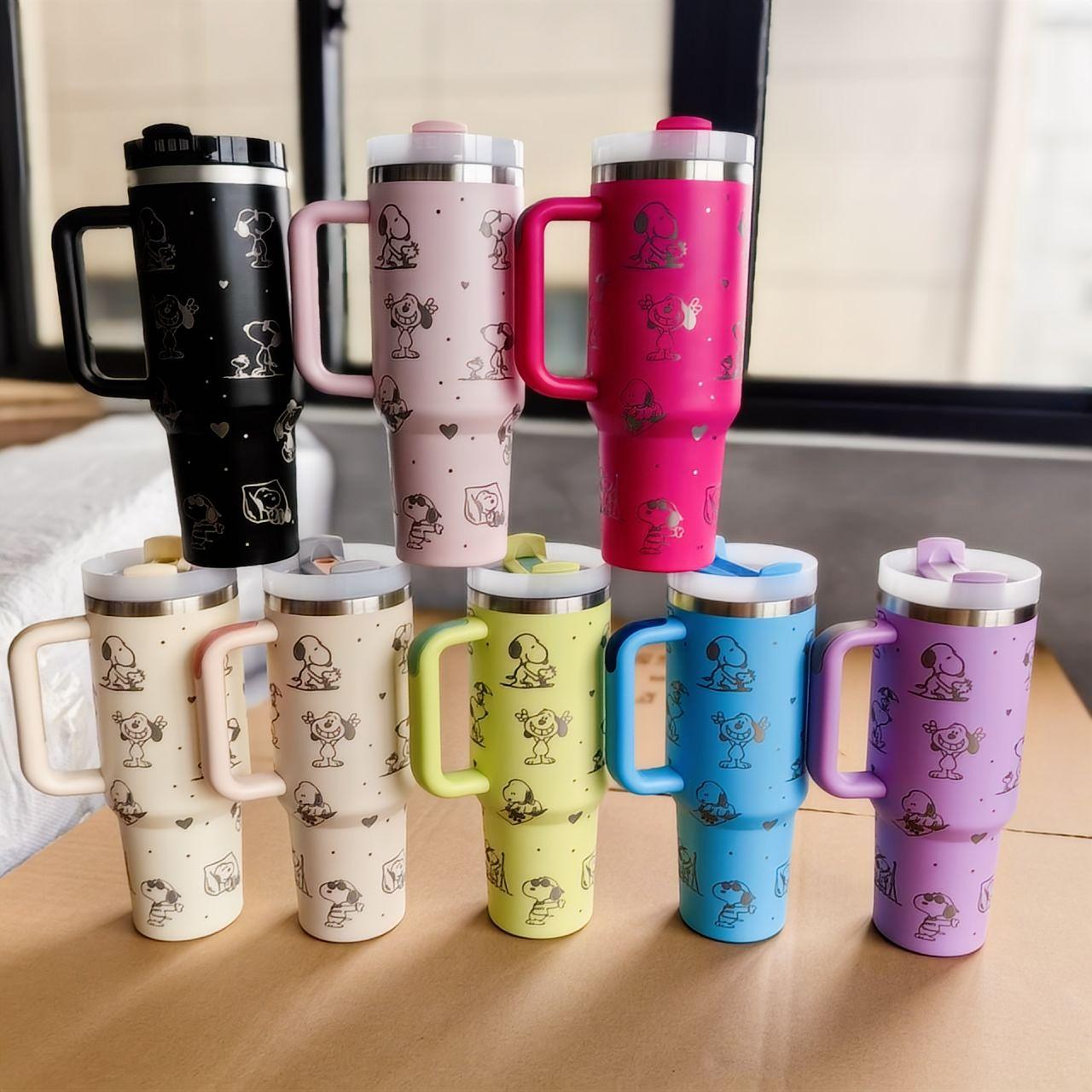 🔥Snoopy  Insulated Tumbler 40OZ ✈️Free Shippment