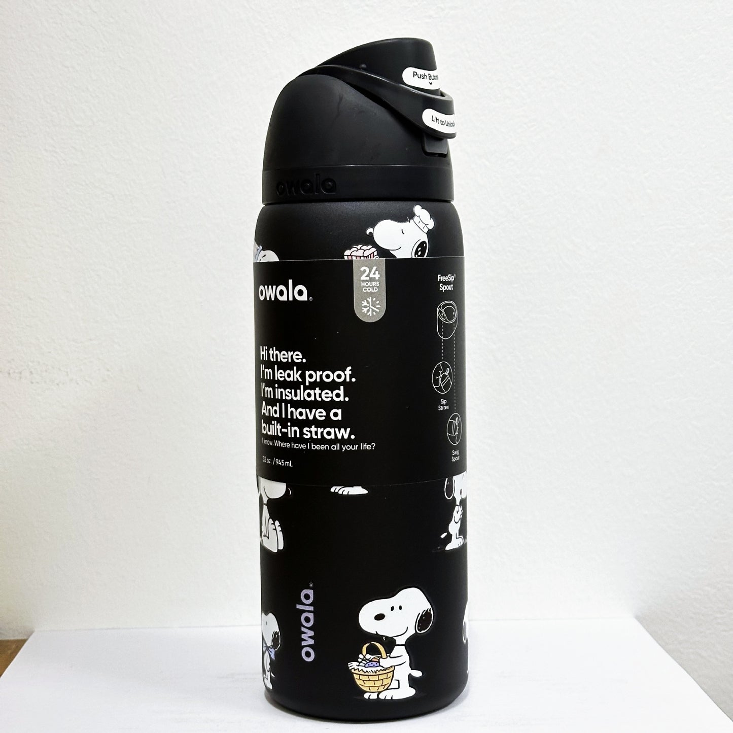 🔥Owala * Snoopy Tumbler 30oz ✈️Free Shippment