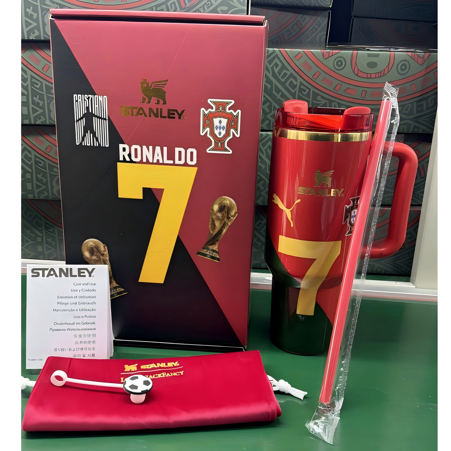 🔥2026 World Cup Tumbler Gift Box 40OZ Include Straw and Topper🎁