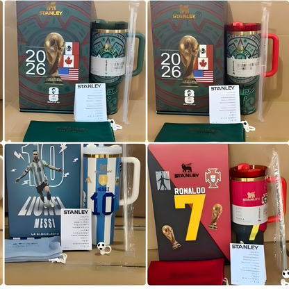 🔥2026 World Cup Tumbler Gift Box 40OZ Include Straw and Topper🎁