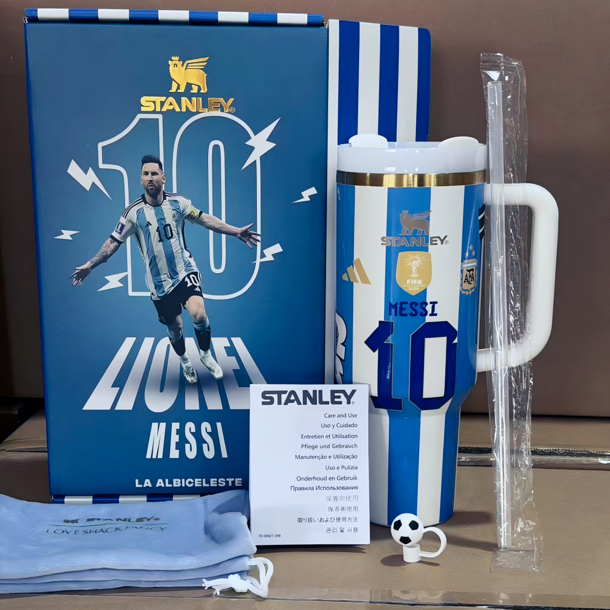 🔥2026 World Cup Tumbler Gift Box 40OZ Include Straw and Topper🎁