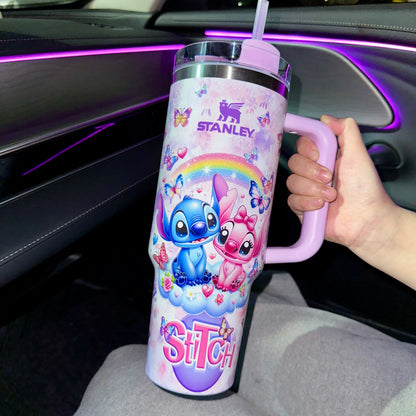 🔥Stitch Angle Insulated Cup 40OZ  ✈️Free Shippment