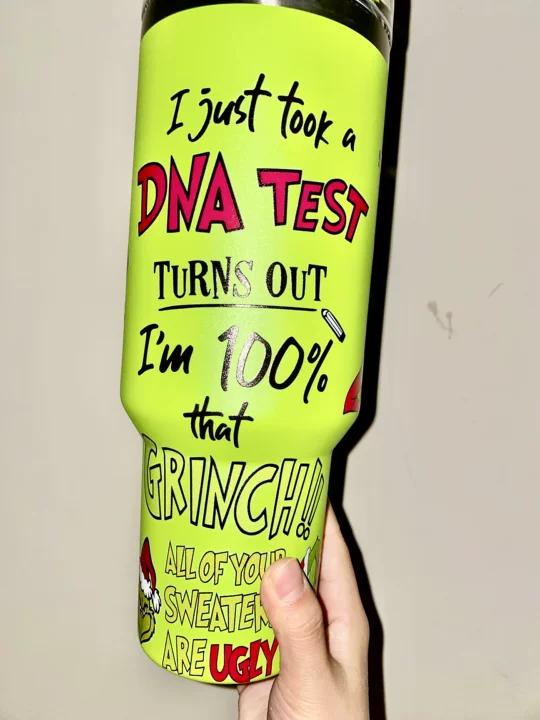 🔥Grinch  Insulated Tumbler 40OZ ✈️Free Shippment