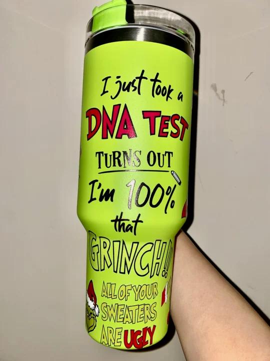 🔥Grinch  Insulated Tumbler 40OZ ✈️Free Shippment